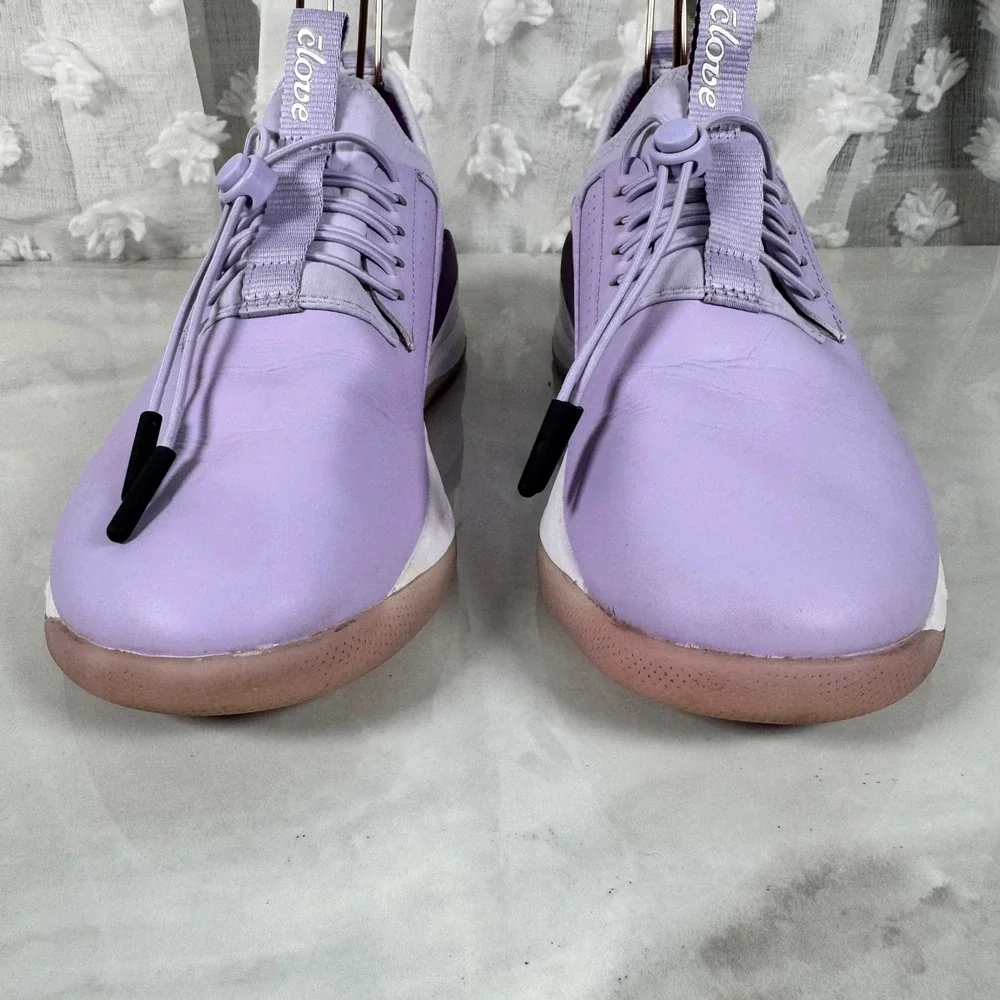 Clove Lilac Sneakers Comfort Shoes Bungee Laces Pull On Nursing Healthcare 8‎